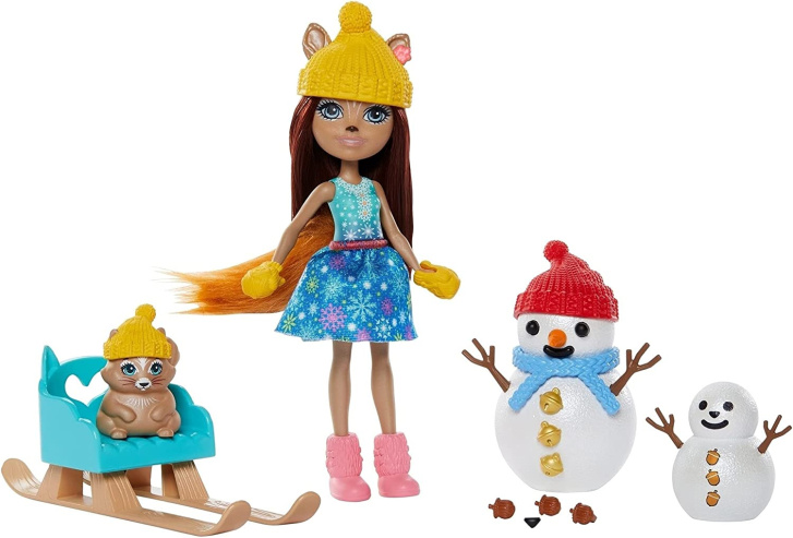 Enchantimals- Snowman Face-Off