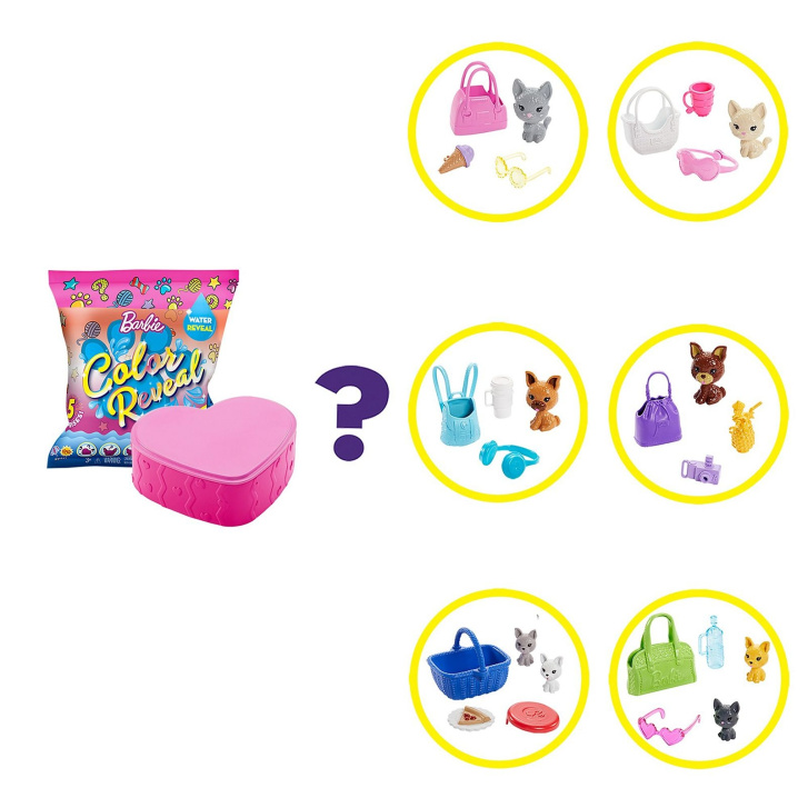 Barbie – Color Reveal zvířátko