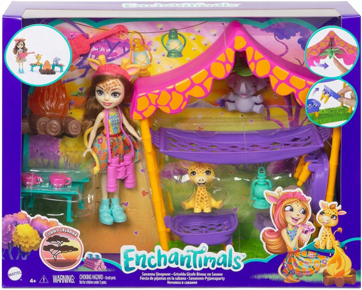 Enchantimals – Prespávačka na Savanne
