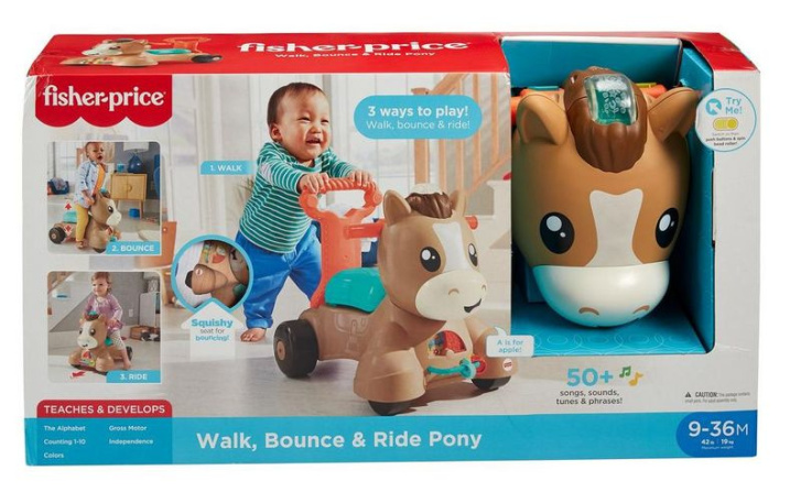 Fisher-Price - Odrážedlo s chodítkem