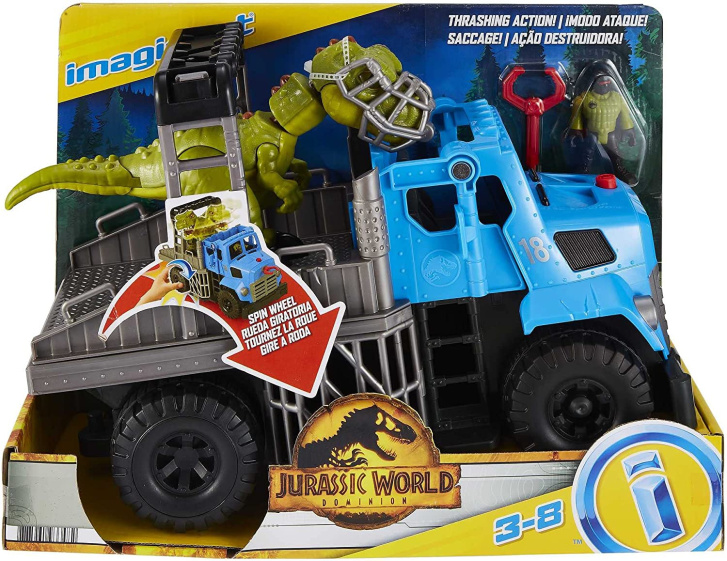 Jurassic World - Auto s dinosaurem