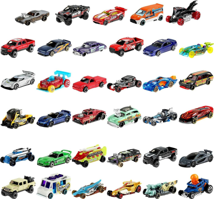 Hot Wheels - 36 ks aut