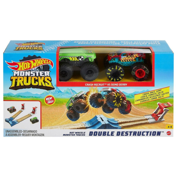 Hot Wheels - Dvojité zničení