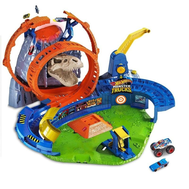 Hot Wheels – Autodráha s T-Rexom