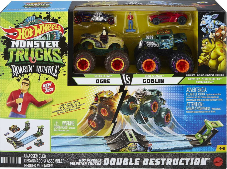 Hot Wheels Monster Truck- Double Destruction