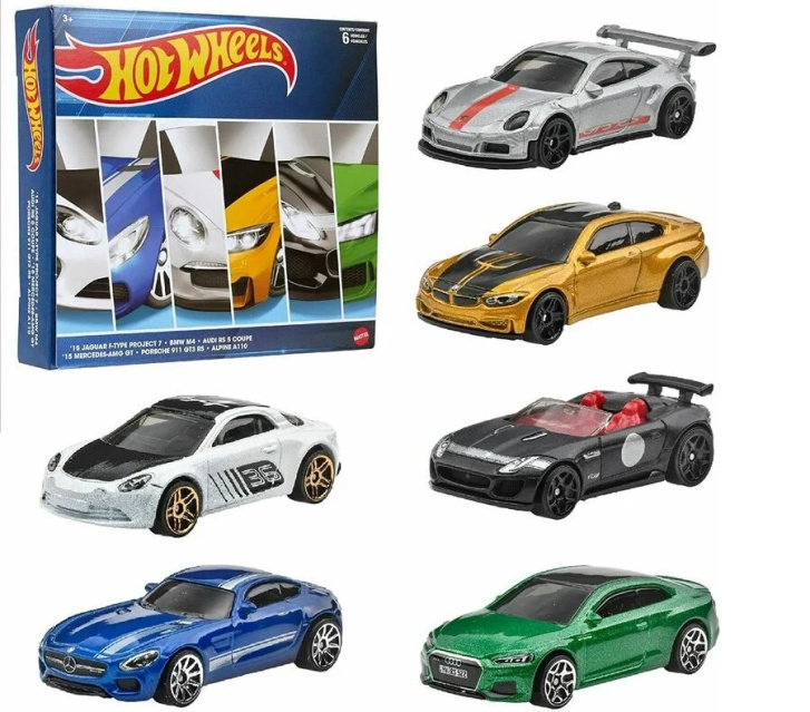 Hot Wheels – Kolekce Evropští velikáni