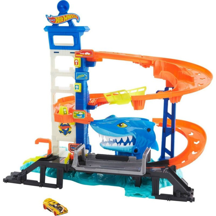 Hot Wheels City- Útok žraloka
