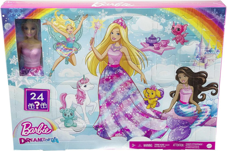 Barbie Dreamtopia – Adventní kalendář