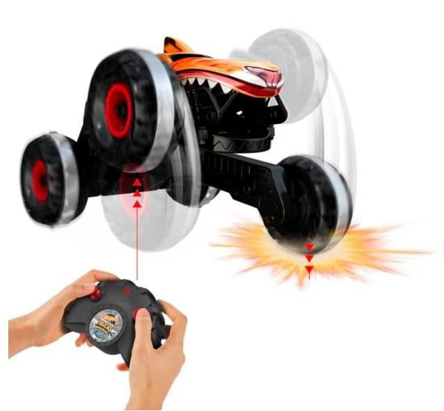 Hot Wheels Monster Truck - Nezastavitelné auto Tiger Shark