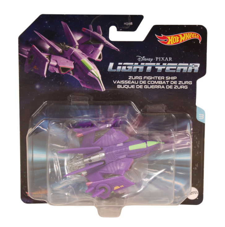 Hot Wheels – Stíhačka Lightyear