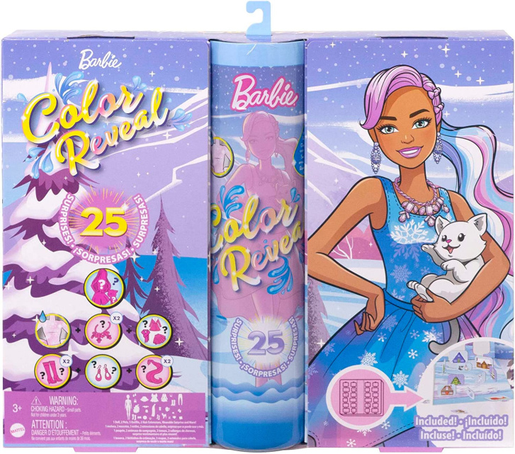 Barbie Color Reveal – Adventní kalendář