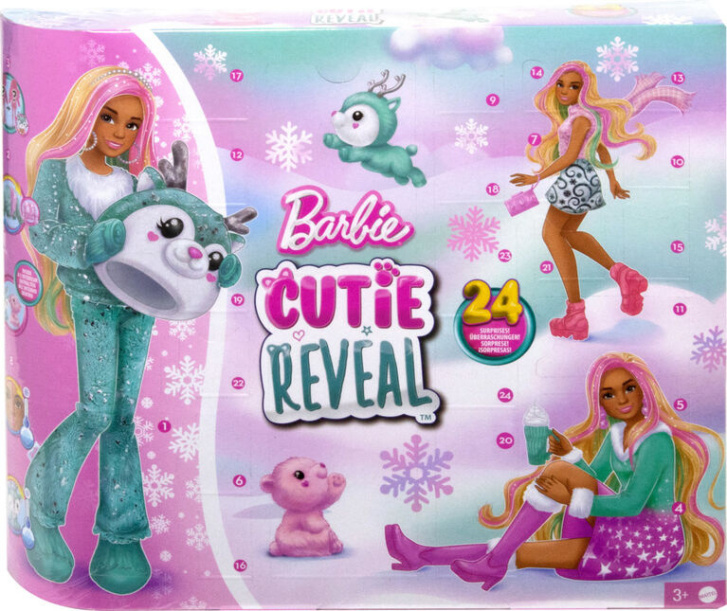 Barbie Cutie Reveal – Adventní kalendář