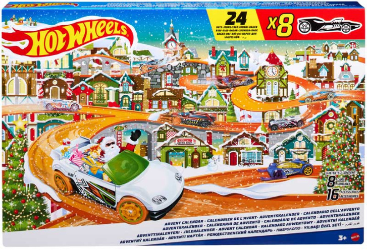 Hot Wheels – Adventní kalendář