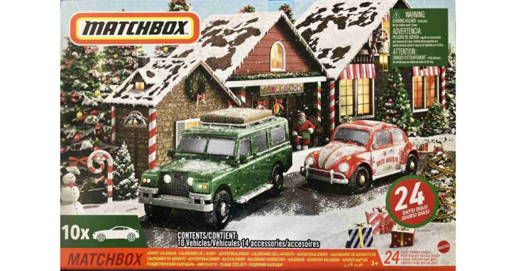 Matchbox – Adventní kalendář