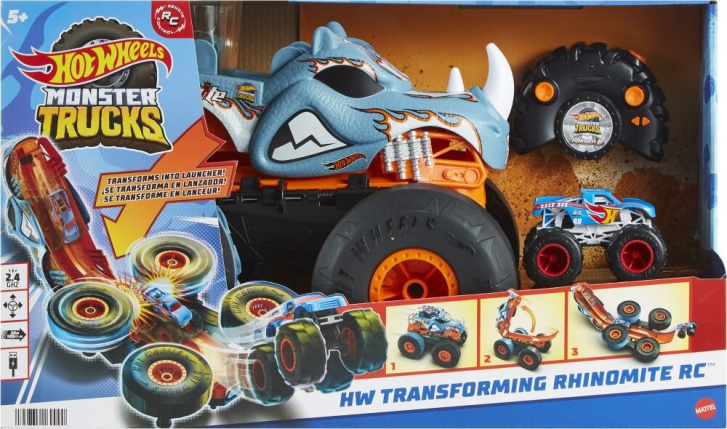 Hot Wheels- Monster Trucks Rhinomite RC