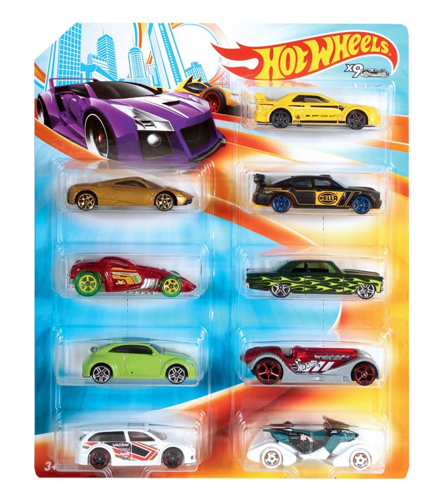 Hot Wheels - 9-pack