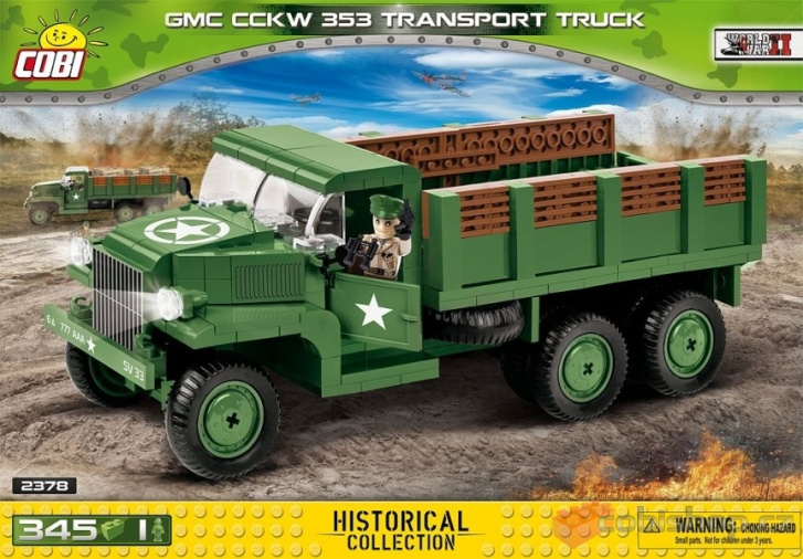 Cobi 2378 – Nákladní vozidlo GMC CCKW 353