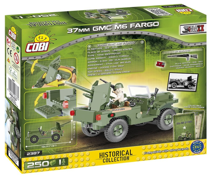 Cobi 2387 – Vozidlo GMC M6 Fargo