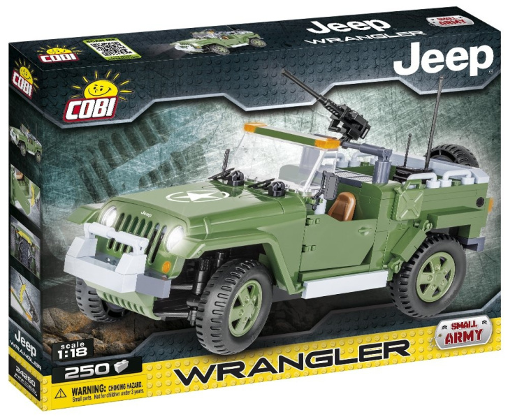 Cobi 24260 – Vojenské vozidlo Jeep Wrangler