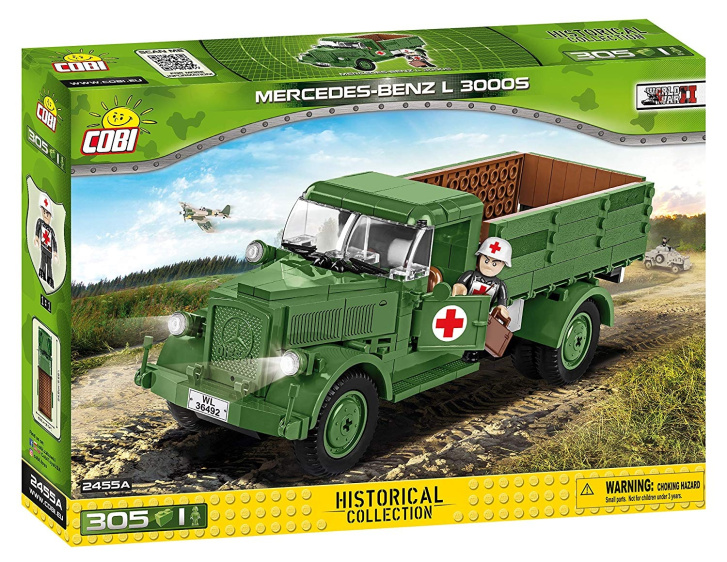 Cobi 2455A – Vozidlo Mercedes-Benz L 3000S
