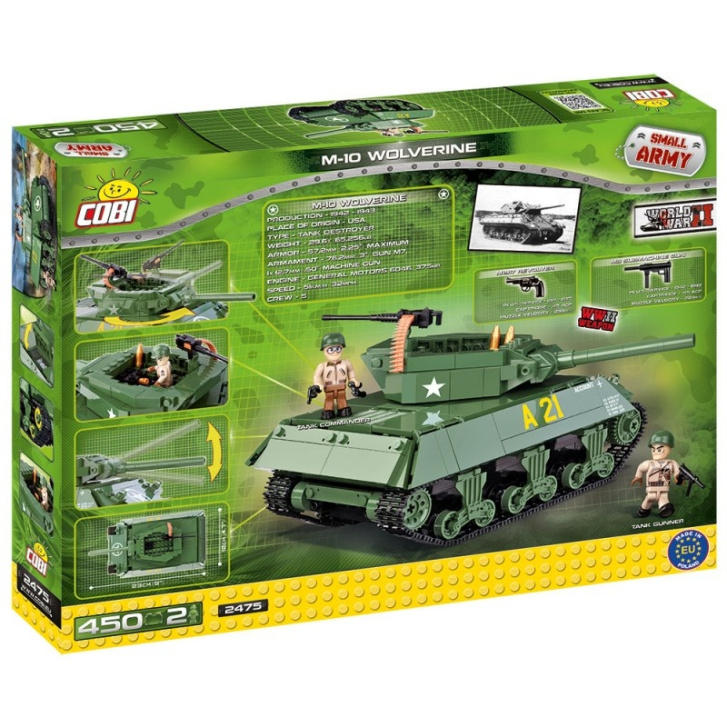 Cobi 2475 – Tank M-10 Wolverine