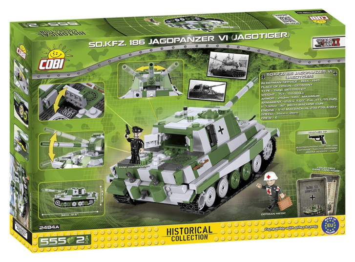 Cobi 2484A – Tank SD.KFZ.186 Jagdpanzer VI