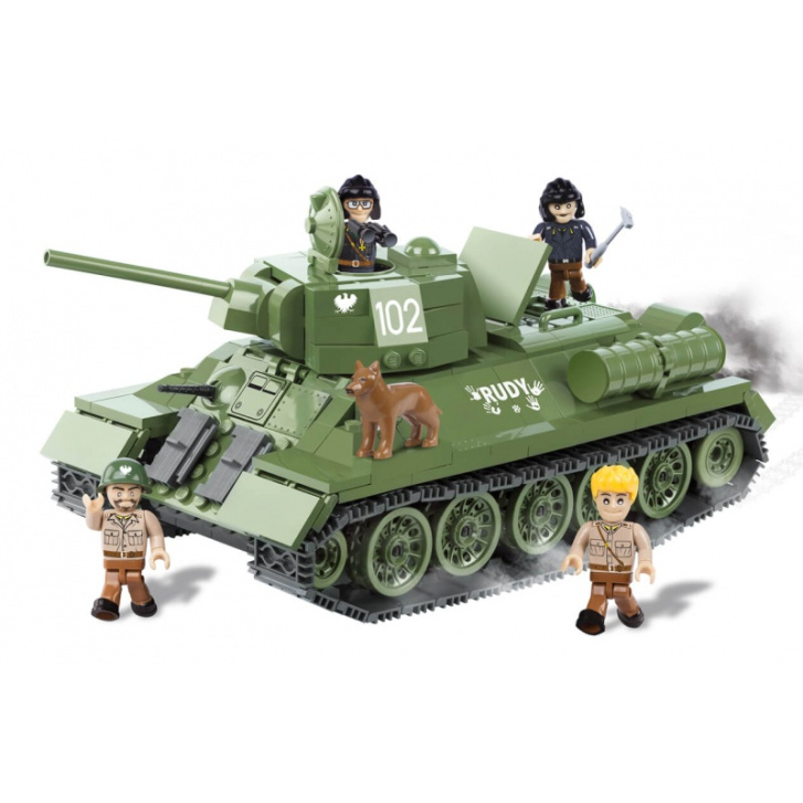 Cobi 2486A – Tank T-34/85 RUDY