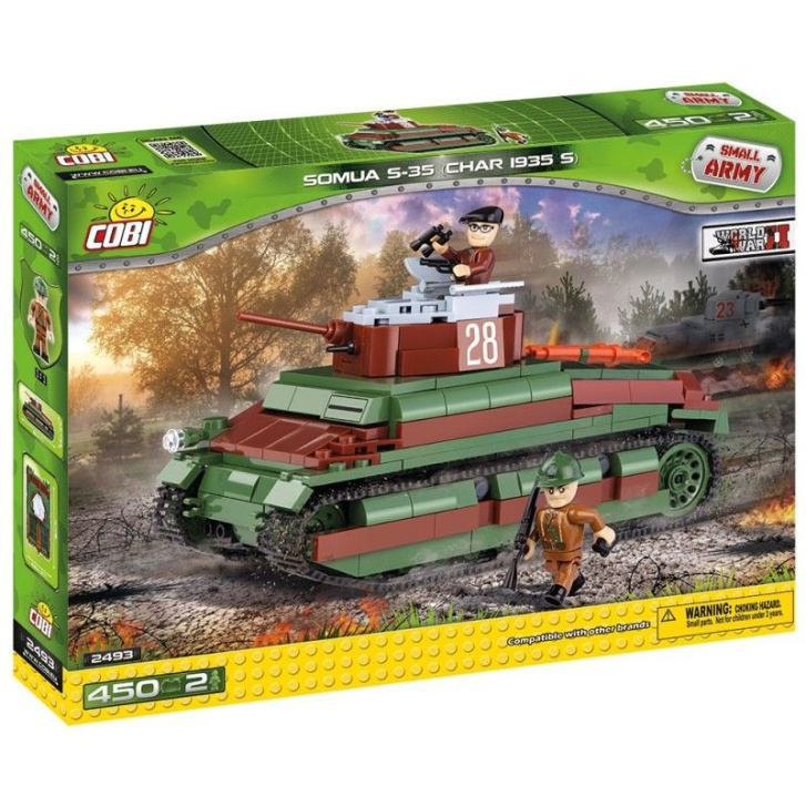Cobi 2493 - SOMUA S-35