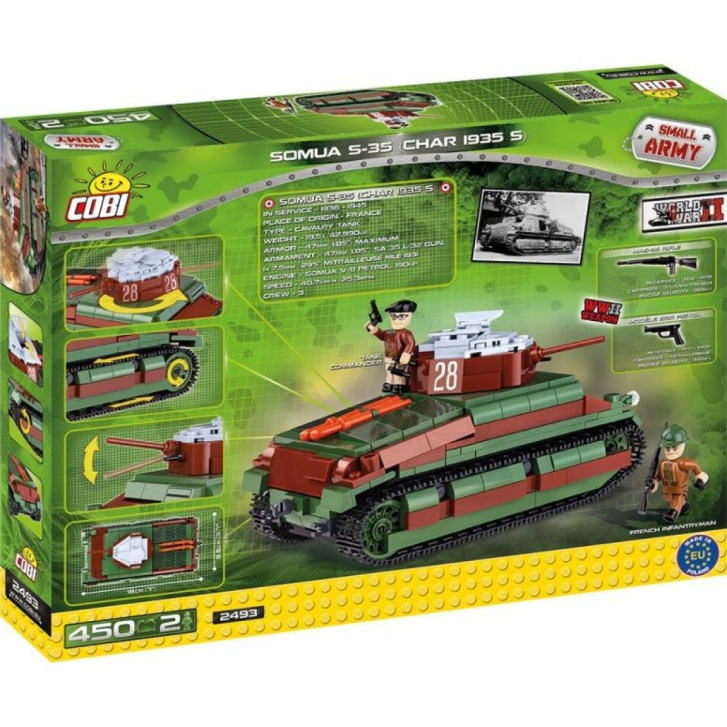 Cobi 2493 - SOMUA S-35