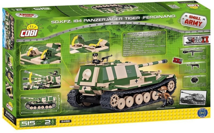 Cobi 2496 - Panzerjäger Tiger SdKfz 184 Ferdinand