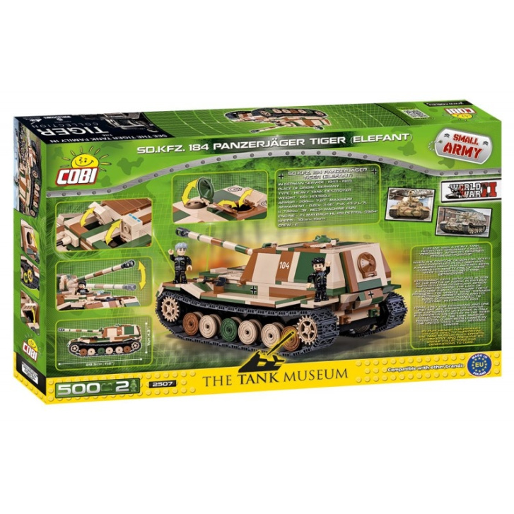 Cobi 2507 - Panzerjäger Tiger SdKfz 184 Elefant