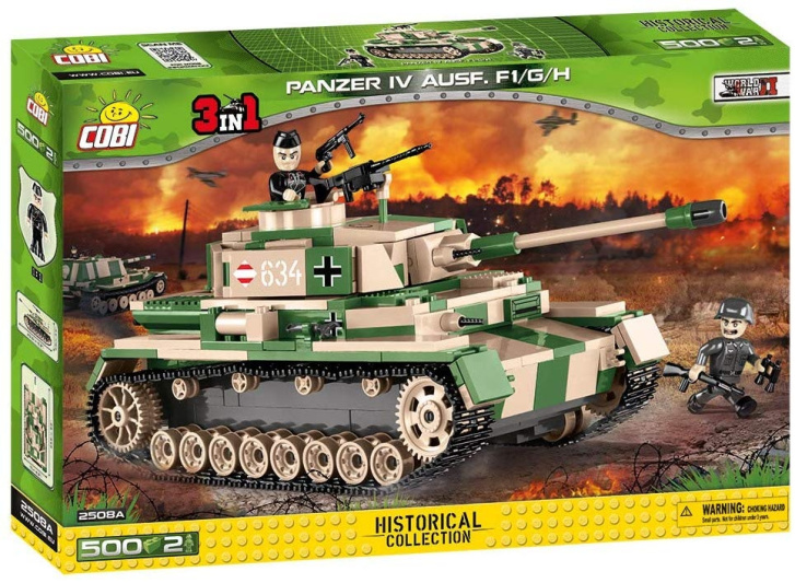 Cobi 2508A – Tank Panzer IV AUSF. F1/G/H