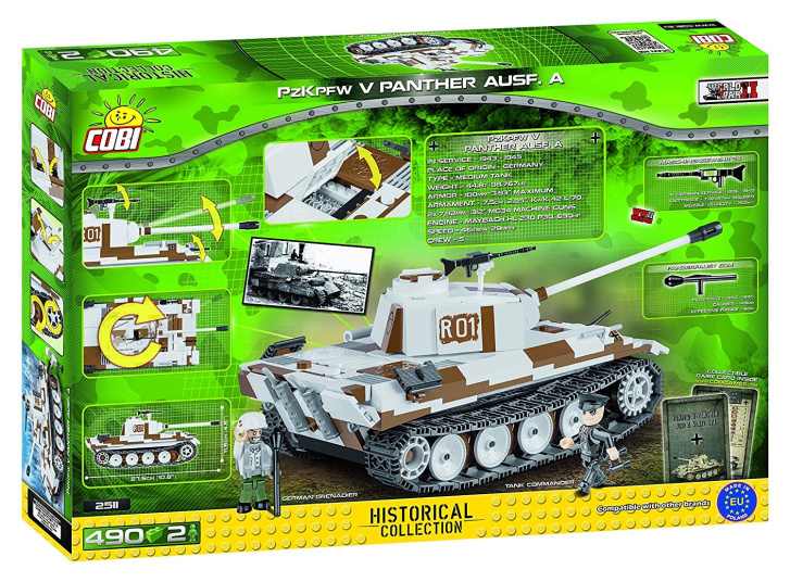 Cobi 2511 – Tank PzKpfw V Panther Ausf. A