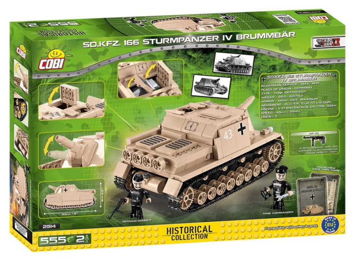 Cobi 2514 – Tank Sturmpanzer IV Brummbär