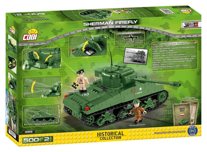 Cobi 2515 – Tank Sherman Firefly
