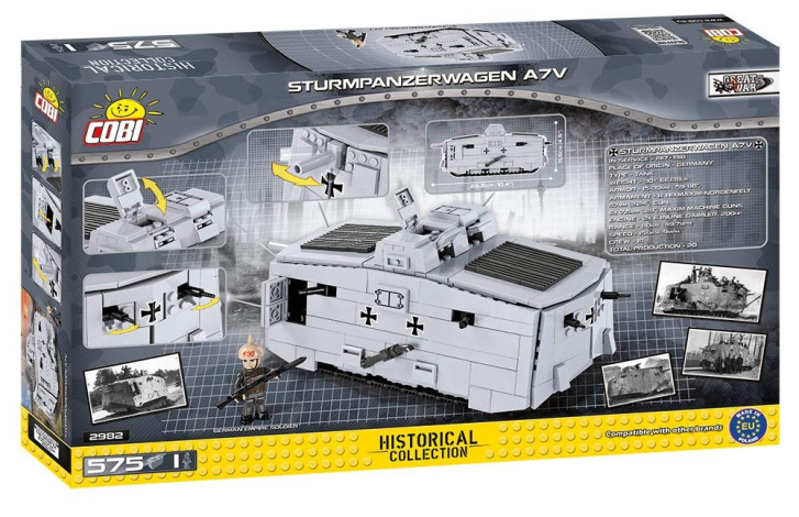 Cobi 2982 – Tank Sturmpanzerwagen A7V