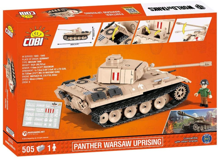 Cobi 3035 - Panther Warsaw Uprising