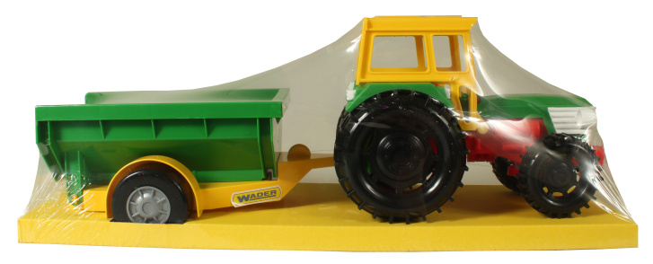 Traktor s přívěsem 46 cm