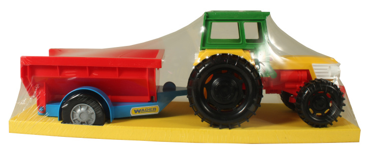 Traktor s přívěsem 46 cm