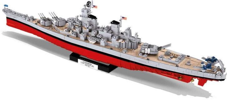 Cobi 4812 – Bitevní loď IOWA BB-61 / MISSOURI BB-63