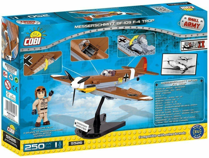 Cobi 5526 - Messerschmitt BF 109 F4 Trop