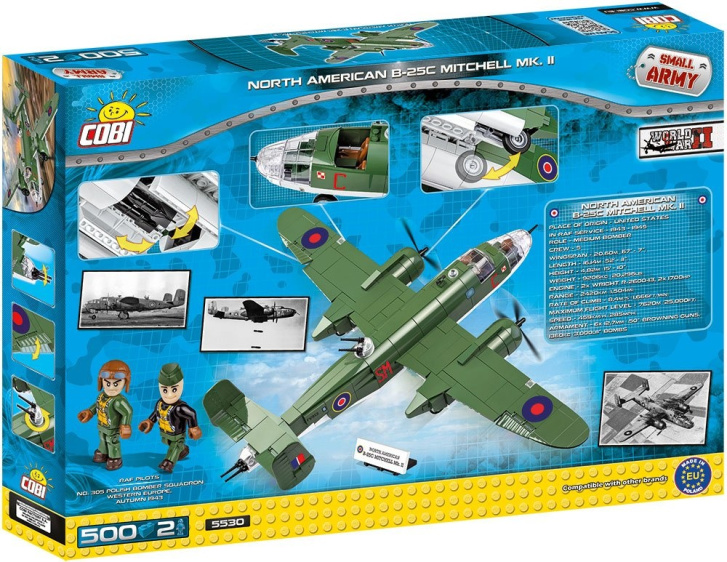 Cobi 5530 – Letadlo B-25C Mitchell MK. II