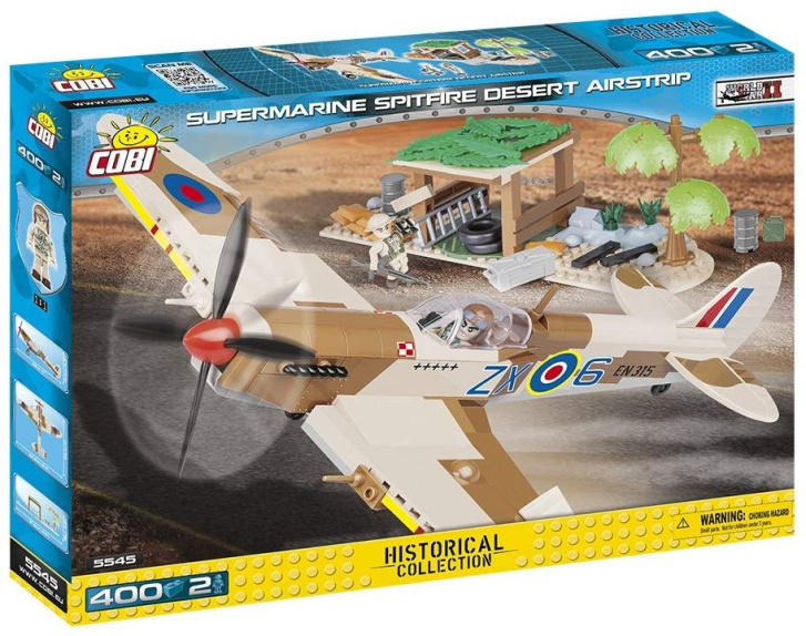 Cobi 5545 - Pouštní letiště Supermarine Spitfire
