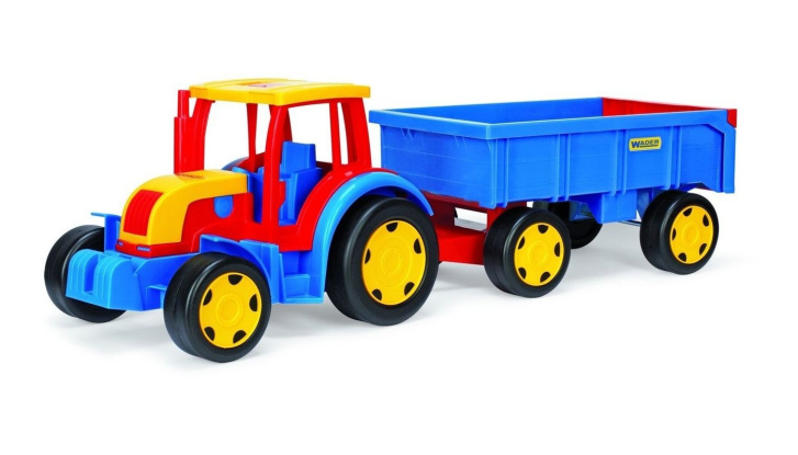Traktor s vlečkou