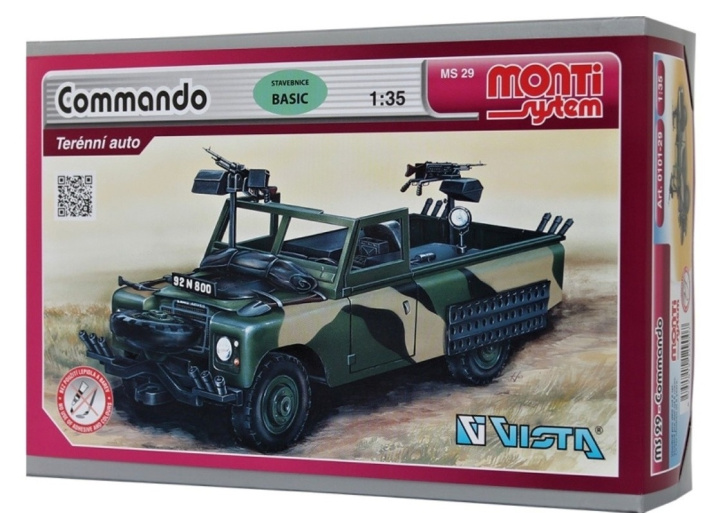 Monti System - Stavebnice Commando Land Rover 1:35