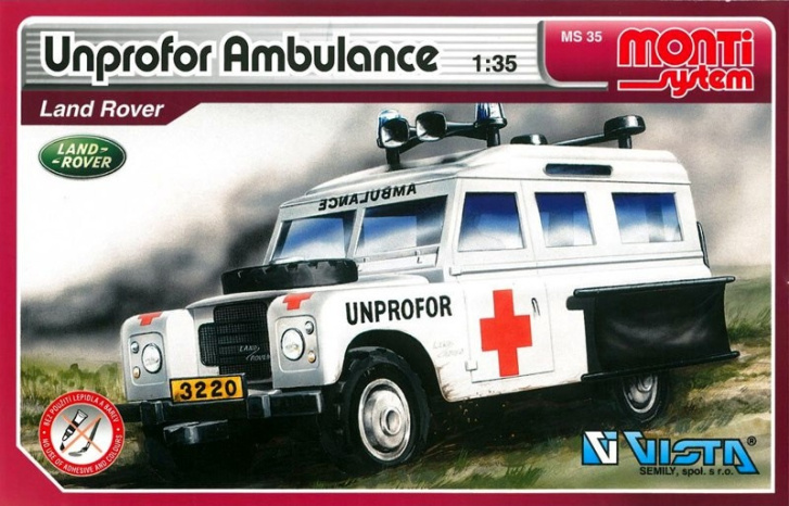 Stavebnice Monti Systém - Unprofor ambulance
