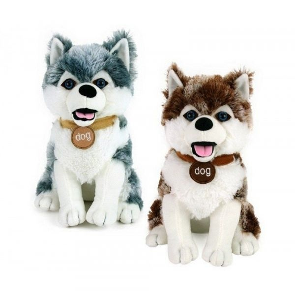 Plyšový pejsek Husky