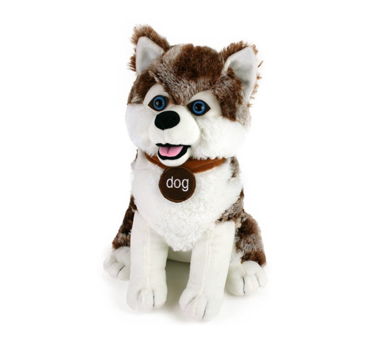 Plyšový pejsek Husky - 25 cm
