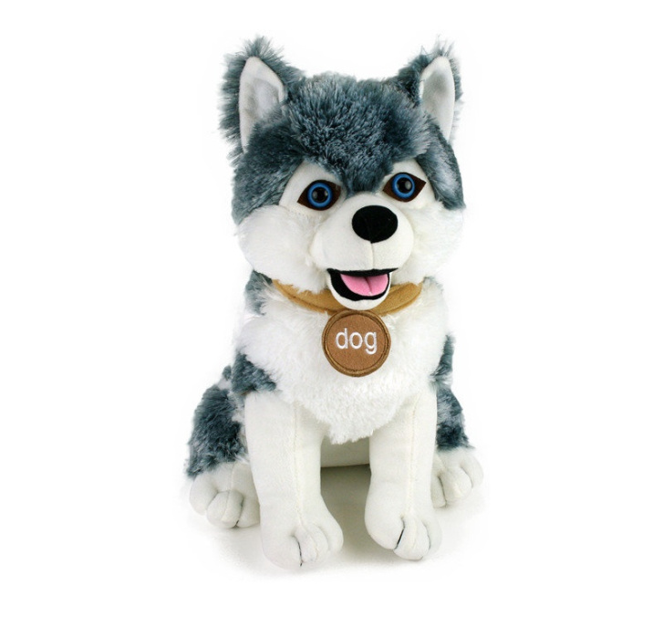Plyšový pejsek Husky - 25 cm