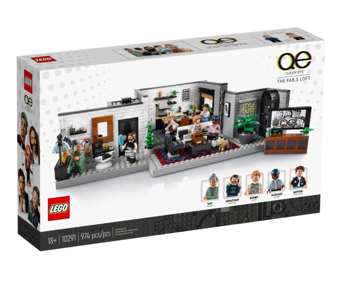10291 LEGO CREATOR - Queer Eye, byt úžasné pětky